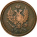 Munten, Rusland, Alexander I, 2 Kopeks, 1813, Ekaterinbourg, FR+, Koper