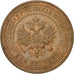 Moneda, Rusia, Nicholas II, 2 Kopeks, 1915, Petrograd, EBC+, Cobre, KM:10.3