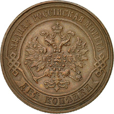 Moneta, Russia, Alexander II, 2 Kopeks, 1870, Ekaterinbourg, SPL, Rame, KM:10.1