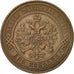Moneta, Russia, Alexander II, 2 Kopeks, 1870, Ekaterinbourg, SPL, Rame, KM:10.1