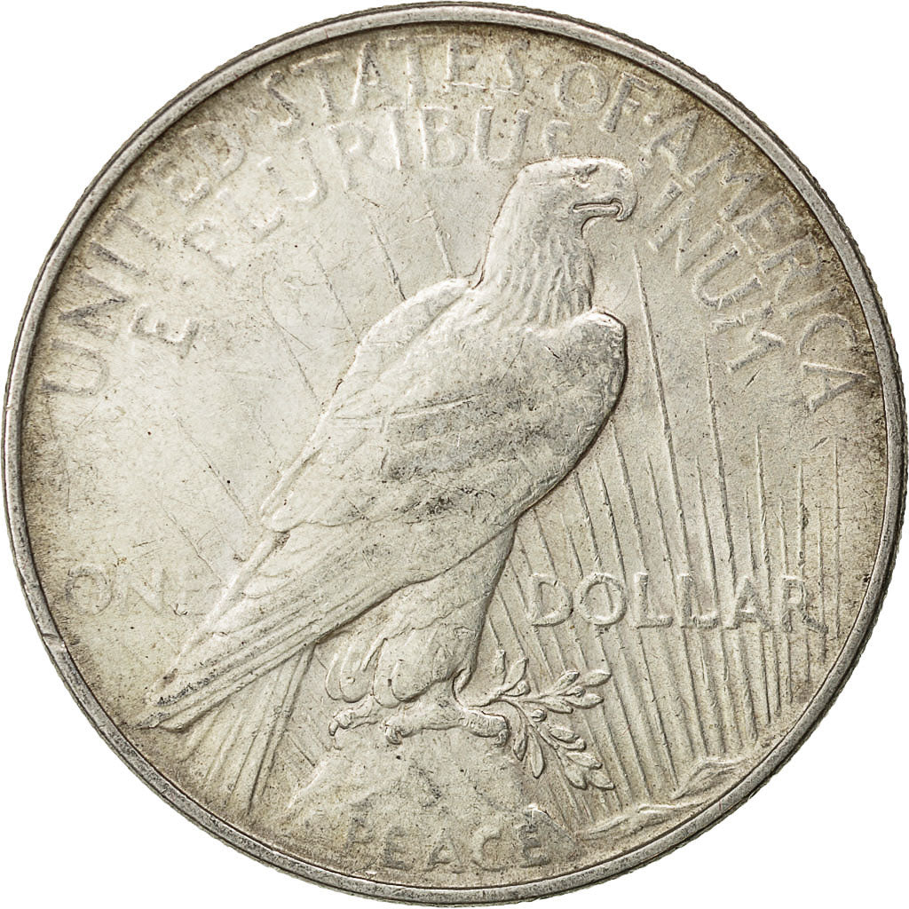 Coin, United States, Peace Dollar, Dollar, 1922, U.S. Mint, Philadelphia