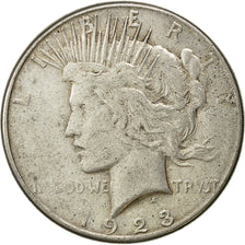 Coin, United States, Peace Dollar, Dollar, 1923, U.S. Mint, San Francisco