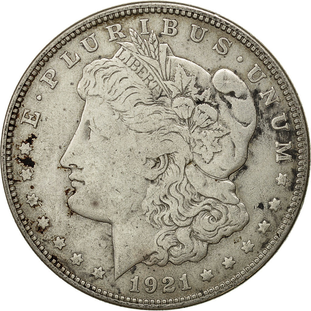 Münze, Vereinigte Staaten, Morgan Dollar, Dollar, 1921, U.S. Mint, Denver, SS