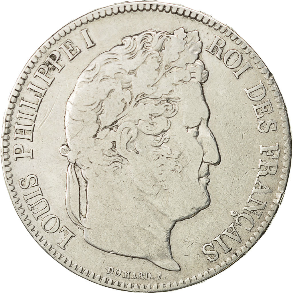 Monnaie, France, Louis-Philippe, 5 Francs, 1834, Lille, TB+, Argent, KM:749.13