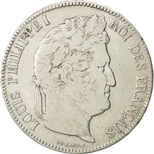 Monnaie, France, Louis-Philippe, 5 Francs, 1834, Lille, TB+, Argent, KM:749.13