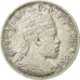 Moneda, Etiopía, Menelik II, 1/4 Birr, 1897, Paris, MBC+, Plata, KM:3