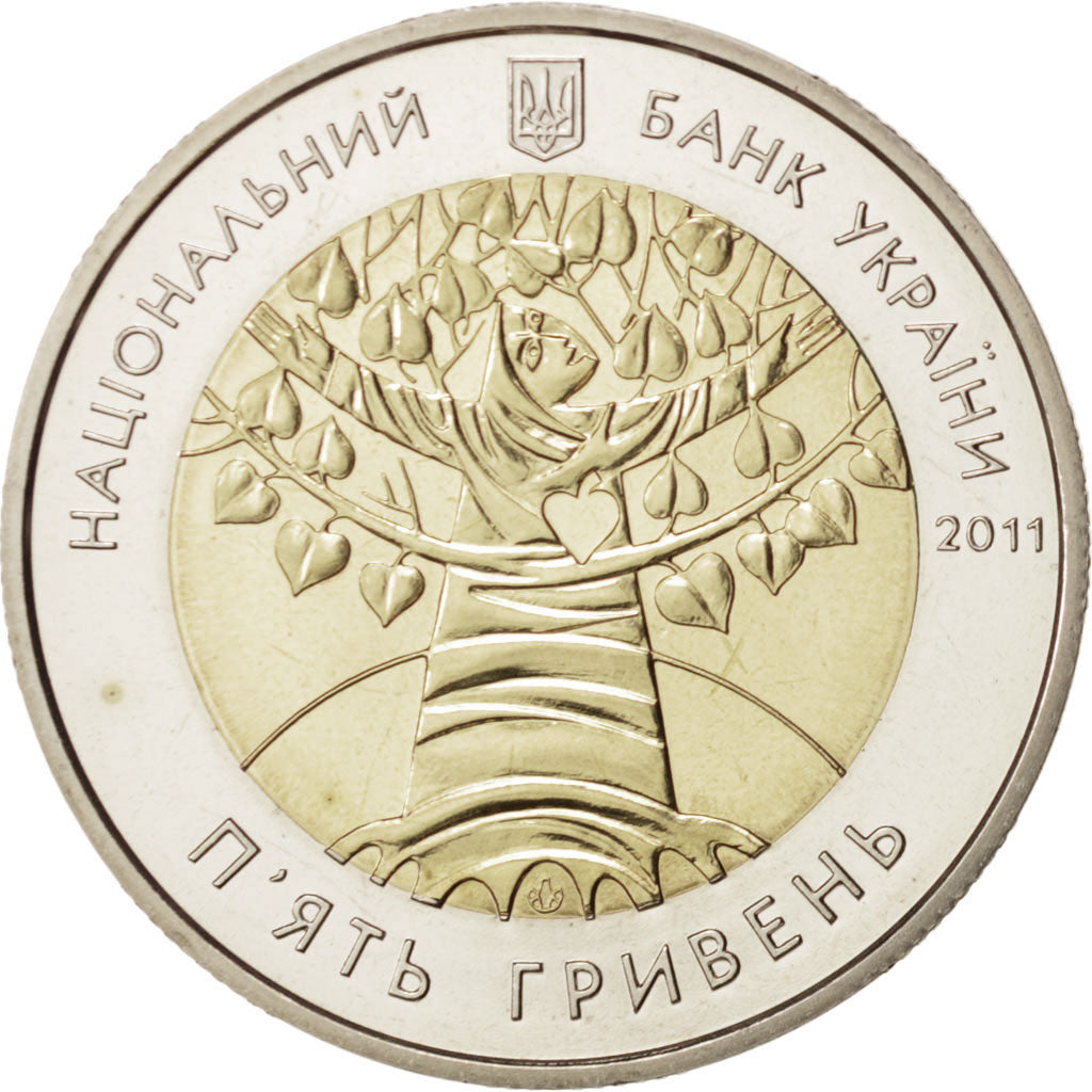 Monnaie, Ukraine, 2 Hryvni, 2011, Kyiv, FDC, Copper-Nickel-Zinc