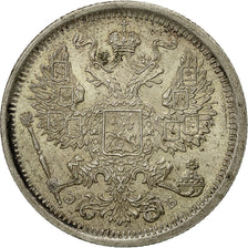 Coin, Russia, Nicholas II, 20 Kopeks, 1906, Saint-Petersburg, AU(55-58), KM 22a1