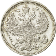 Coin, Russia, Nicholas II, 20 Kopeks, 1913, Saint-Petersburg, MS(63), Silver