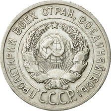 Moneda, Rusia, URSS, 20 Kopeks, 1925, EBC, Plata, KM:88