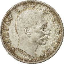 Moneta, Serbia, Peter I, 50 Para, 1915, BB+, Argento, KM:24.1