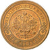 Moneta, Russia, Nicholas II, 3 Kopeks, 1915, Petrograd, SPL, Rame, KM:11.3
