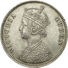 Coin, INDIA-BRITISH, Victoria, Rupee, 1862, Bombay, MS(60-62), Silver, KM:473.1