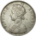 Moneda, INDIA BRITÁNICA, Victoria, Rupee, 1877, Bombay, EBC, Plata, KM:492