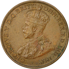 Coin, Australia, George V, Penny, 1918, Calcutta, AU(55-58), Bronze, KM:23
