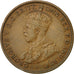 Moneta, Australia, George V, Penny, 1918, Calcutta, BB+, Bronzo, KM:23