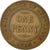 Monnaie, Australie, George V, Penny, 1918, Calcutta, TTB+, Bronze, KM:23