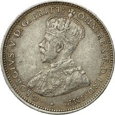 Coin, BRITISH WEST AFRICA, George V, Shilling, 1914, Heaton, EF(40-45), Silver