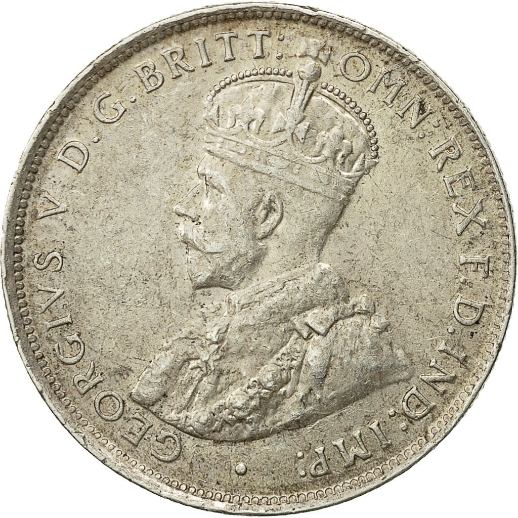Monnaie, BRITISH WEST AFRICA, George V, 2 Shillings, 1919, TTB, Argent, KM:13