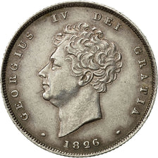Coin, Great Britain, George IV, Shilling, 1826, MS(60-62), Silver, KM:694