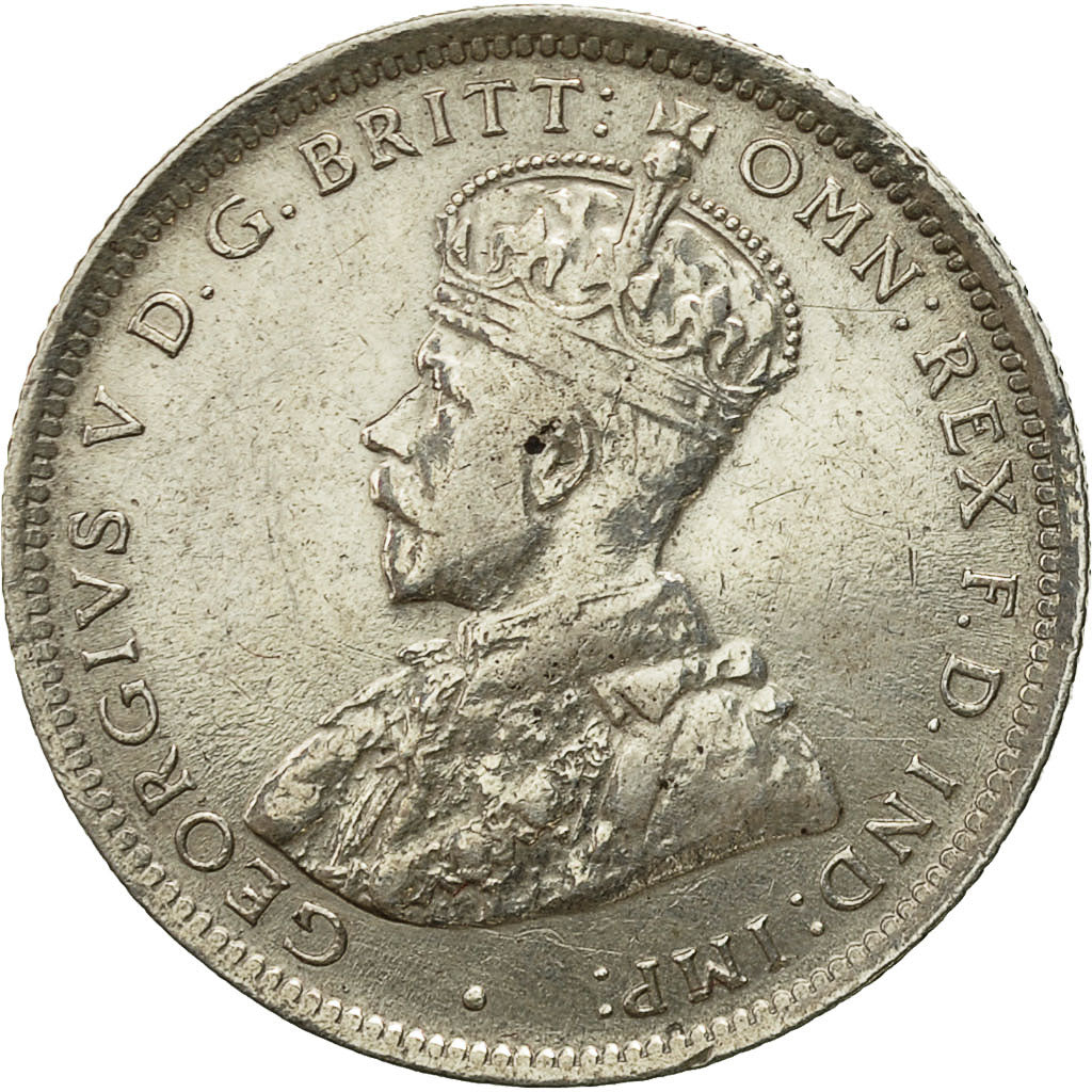 Münze, BRITISH WEST AFRICA, George V, Shilling, 1919, SS+, Silber, KM:12