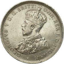 Münze, BRITISH WEST AFRICA, George V, Shilling, 1919, SS+, Silber, KM:12