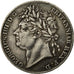 Moneda, Gran Bretaña, George IV, 4 Pence, Groat, 1829, SC+, Plata, KM:686
