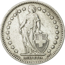Moneda, Suiza, 2 Francs, 1901, Bern, MBC, Plata, KM:21
