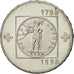 Coin, Switzerland, 20 Francs, 1998, Bern, MS(60-62), Silver, KM:80