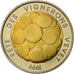 Coin, Switzerland, 5 Francs, 1999, Bern, AU(55-58), Bi-Metallic, KM:86