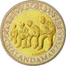 Coin, Switzerland, 5 Francs, 2003, Bern, MS(63), Bi-Metallic, KM:103