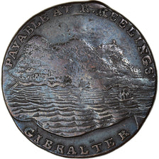 Coin, Gibraltar, Quart, 1802, VF(30-35), Copper, KM:Tn1