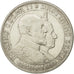 Coin, Sweden, Oscar II, 2 Kronor, 1907, MS(60-62), Silver, KM:776