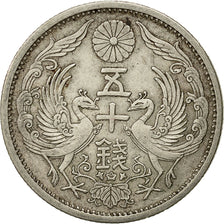 Monnaie, Japon, Hirohito, 50 Sen, 1936, SUP+, Argent, KM:50