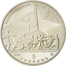 Coin, Ukraine, 5 Hryven, 2013, Kyiv, MS(63), Copper-nickel