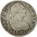 Coin, Spain, Charles IV, 2 Reales, 1795, Madrid, VF(30-35), Silver, KM:430.1