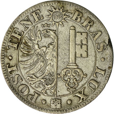 Moneta, Kantony Szwajcarskie, GENEVA, 5 Centimes, 1840, AU(55-58), Bilon, KM:131