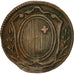 Coin, SWISS CANTONS, SCHWYZ, Rappen, 1845, EF(40-45), Copper, KM:65