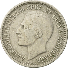 Moneta, Iugoslavia, Alexander I, 50 Para, 1925, Poissy, BB, Nichel-bronzo, KM:4