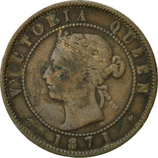 Coin, PRINCE EDWARD ISLAND, Cent, 1871, Royal Canadian Mint, Ottawa, VF(30-35)