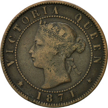 Coin, PRINCE EDWARD ISLAND, Cent, 1871, Royal Canadian Mint, Ottawa, VF(30-35)