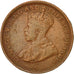 Monnaie, Ceylon, George V, Cent, 1928, TTB, Cuivre, KM:107