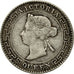 Coin, Ceylon, Victoria, 10 Cents, 1893, VF(30-35), Silver, KM:94