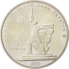 Coin, Ukraine, 5 Hryven, 2013, Kyiv, MS(64), Copper-nickel
