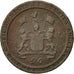 Coin, INDIA-BRITISH, MADRAS PRESIDENCY, 1/96 Rupee, 1/2 Dub, 1794, Soho Mint