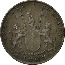 Monnaie, INDIA-BRITISH, MADRAS PRESIDENCY, 10 Cash, 1808, Soho Mint, Birmingham