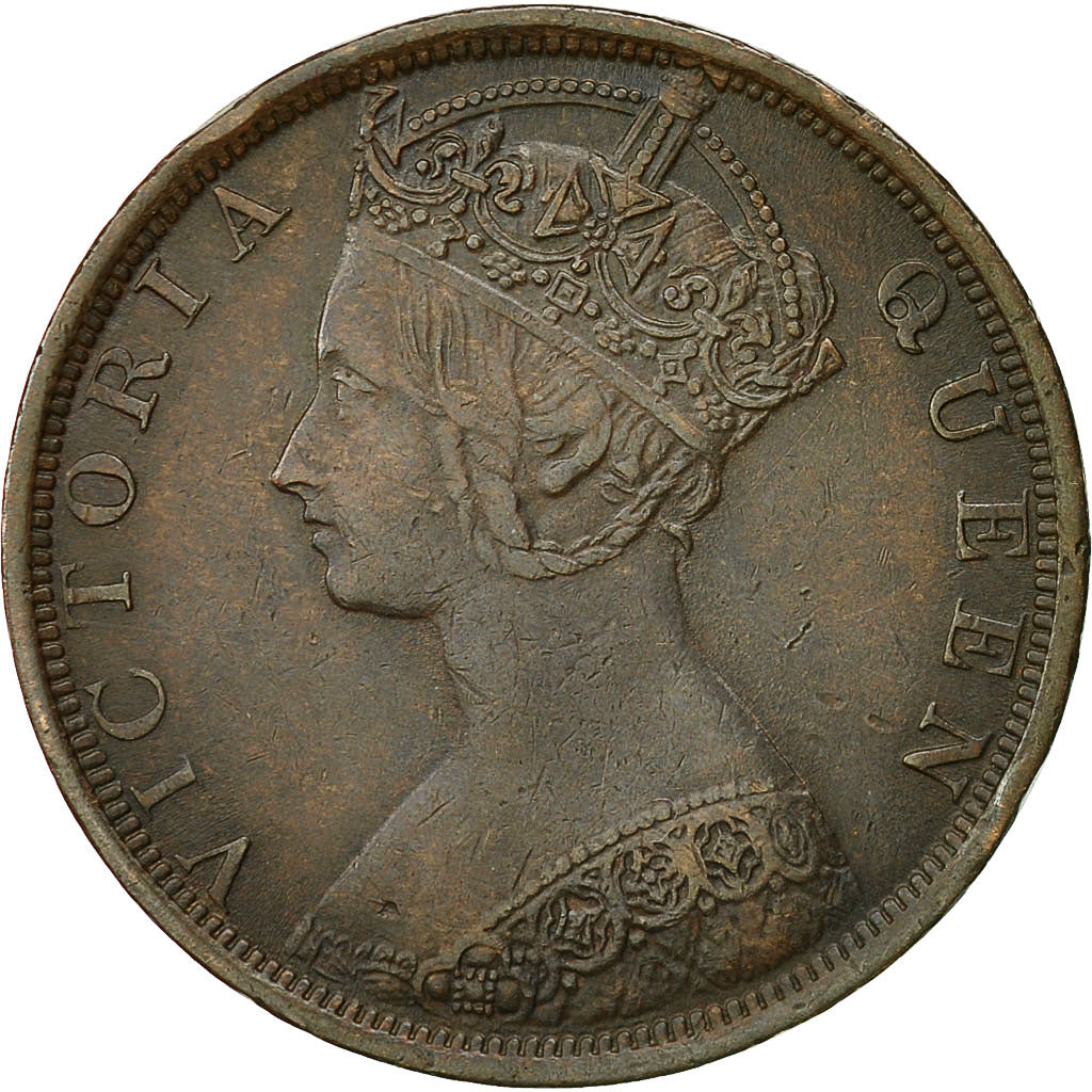 Moneta, Hong Kong, Victoria, Cent, 1901, Heaton, SPL-, Bronzo, KM:4.3