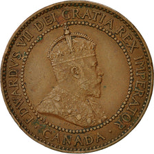 Coin, Canada, Edward VII, Cent, 1910, Royal Canadian Mint, Ottawa, AU(50-53)