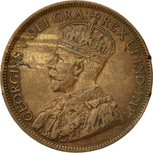 Coin, Canada, George V, Cent, 1917, Royal Canadian Mint, Ottawa, AU(50-53)