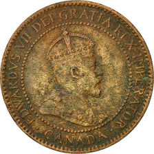 Coin, Canada, Edward VII, Cent, 1908, Royal Canadian Mint, Ottawa, VF(30-35)